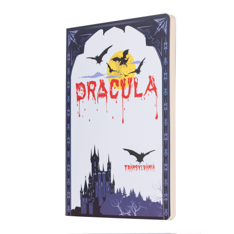 Agenda nedatata Dracula - Romania, foi albe, A5 - 14,9 x 21 cm, 160 pg, MB247 B1 Agenda nedatata Dracula - Romania, foi albe, A5 - 14,9 x 21 cm, 160 pg, MB247 B1