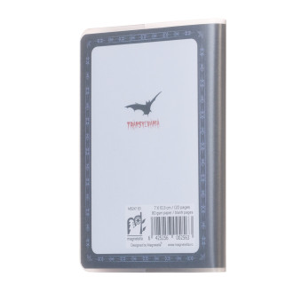 Agenda nedatata, de buzunar, Dracula, foi albe, 7 x 10,3 cm, 120 pg, coperta transparenta, MB247 B3 Agenda nedatata, de buzunar, Dracula, foi albe, 7 x 10,3 cm, 120 pg, coperta transparenta, MB247 B3