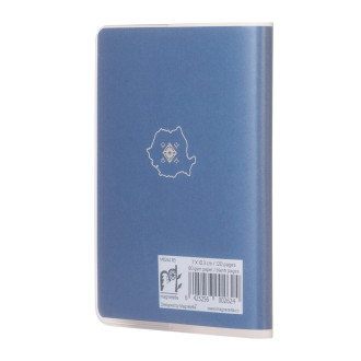 Agenda nedatata de buzunar, Romania, foi albe, 7 x 10,3 cm, 120 pg, coperta transparenta, MB262 B3 Agenda nedatata de buzunar, Romania, foi albe, 7 x 10,3 cm, 120 pg, coperta transparenta, MB262 B3