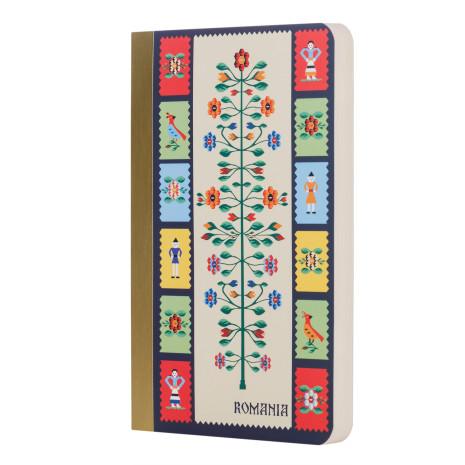 Agenda nedatata, Pomul vietii, cotor auriu, foi albe, 10 x 14,5 cm, 144 pg, MB263 G2 Agenda nedatata, Pomul vietii, cotor auriu, foi albe, 10 x 14,5 cm, 144 pg, MB263 G2