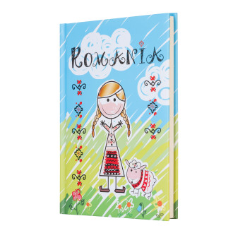 Agenda nedatata, Costum popular, foi albe, 14 x 18,7 cm, 144 pg, MB266 L5