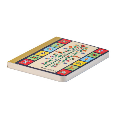 Agenda nedatata, Pomul vietii, cotor auriu, foi albe, 10 x 14,5 cm, 144 pg, MB263 G2 Agenda nedatata, Pomul vietii, cotor auriu, foi albe, 10 x 14,5 cm, 144 pg, MB263 G2