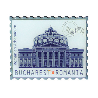 Magneti de frigider, Bucuresti, fundal albastru, MB278 Magneti de frigider, Bucuresti, fundal albastru, MB278