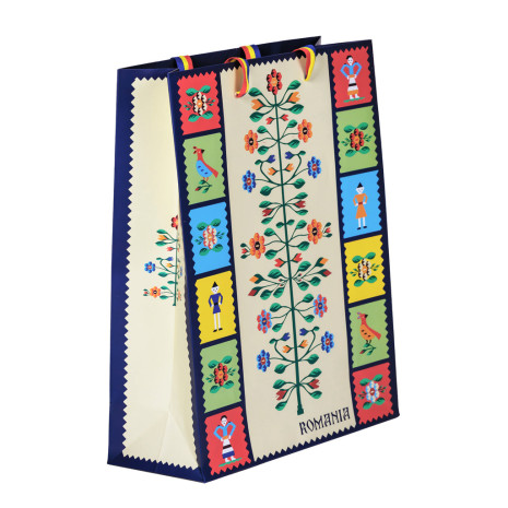 Punga cadou, Pomul vietii, 26 x 32 x 10 cm, MB158 D4 Punga cadou, Pomul vietii, 26 x 32 x 10 cm, MB158 D4