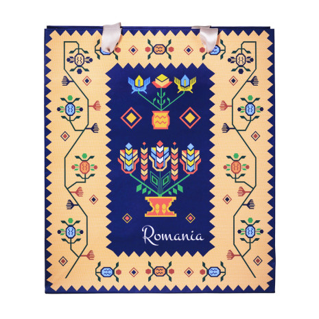 Punga cadou, Covor oltenesc, 21 x 24 x 10 cm, MB439 D2 Punga cadou, Covor oltenesc, 21 x 24 x 10 cm, MB439 D2