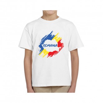 Tricou pentru copii, Romania, 100% bumbac, MB299