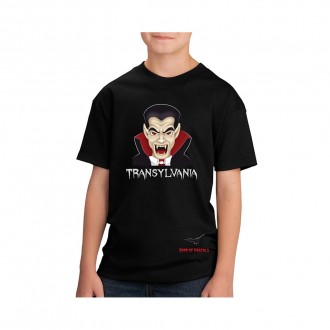 Tricou pentru copii, Transylvania, Dracula, 100% bumbac, MB304